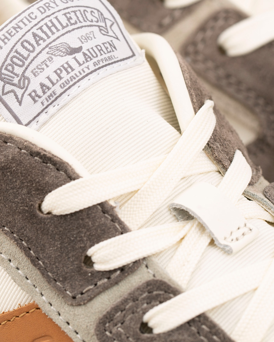 Homme | Polo Ralph Lauren Train 100 Running Sneaker White/Grey | Polo Ralph Lauren | Train 100 Running Sneaker White/Grey