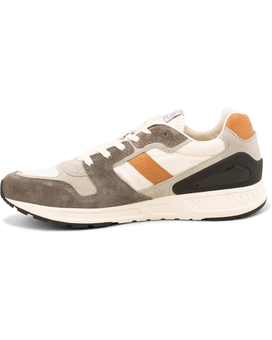 Homme | Polo Ralph Lauren Train 100 Running Sneaker White/Grey | Polo Ralph Lauren | Train 100 Running Sneaker White/Grey