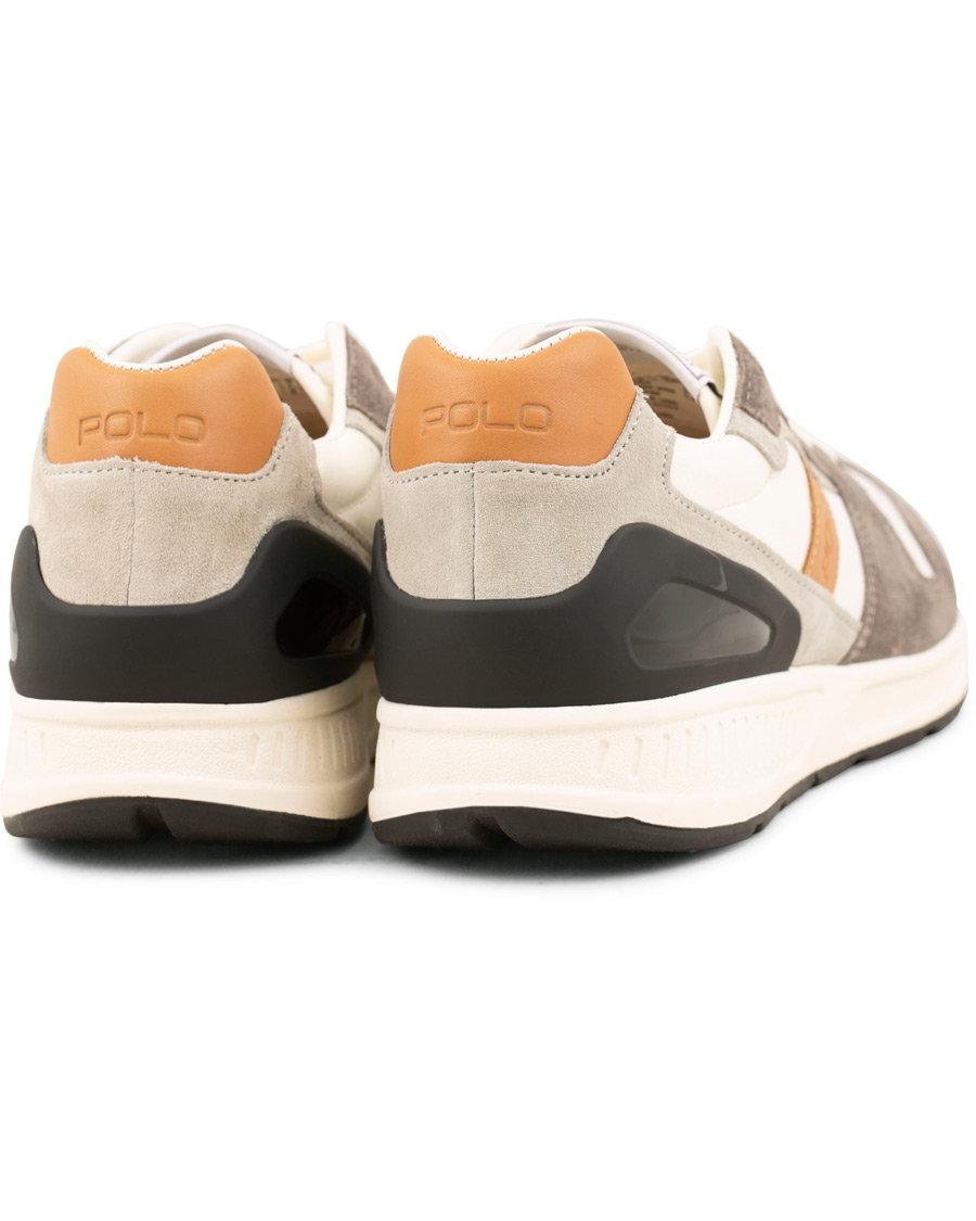 Homme | Polo Ralph Lauren Train 100 Running Sneaker White/Grey | Polo Ralph Lauren | Train 100 Running Sneaker White/Grey