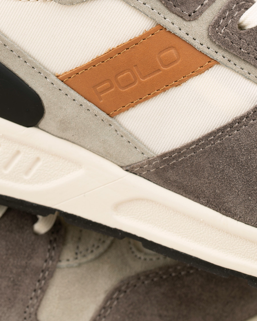 Homme | Polo Ralph Lauren Train 100 Running Sneaker White/Grey | Polo Ralph Lauren | Train 100 Running Sneaker White/Grey