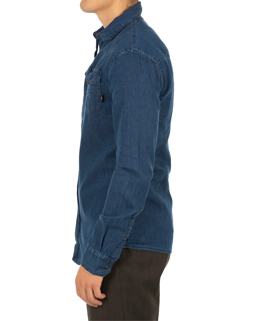 Homme | Chemises | Emporio Armani | Denim Western Shirt Dark Wash