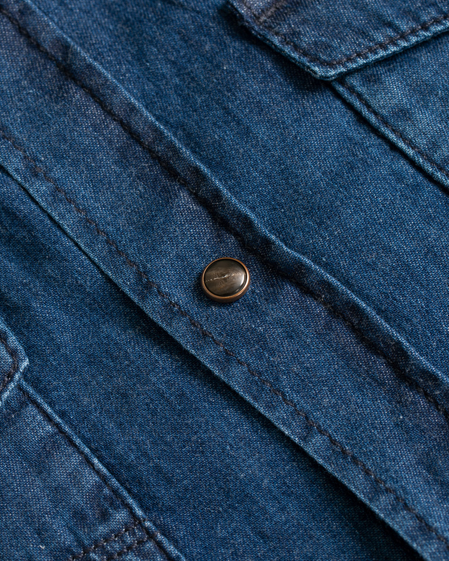 Homme | Chemises | Emporio Armani | Denim Western Shirt Dark Wash