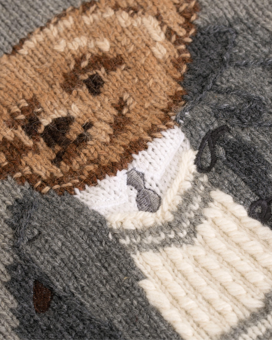 Homme | Pulls Et Tricots | Ralph Lauren Purple Label | Cashmere Polo Sweater Classic Light Grey Heather