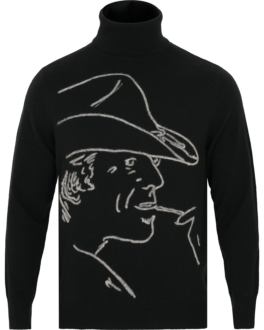 Homme | Pulls Et Tricots | Ralph Lauren Purple Label | Handknit Cashmere Ralph Rollneck Classic Black