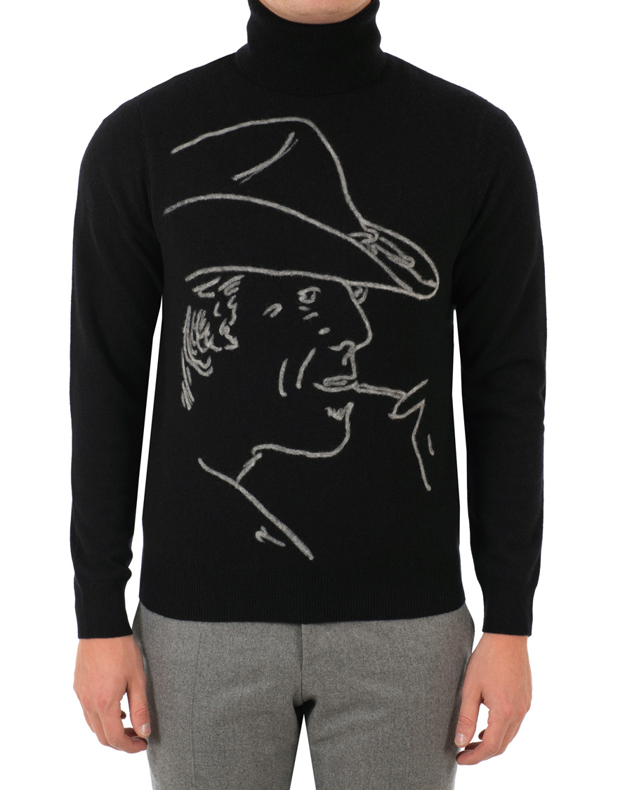 Homme | Pulls Et Tricots | Ralph Lauren Purple Label | Handknit Cashmere Ralph Rollneck Classic Black