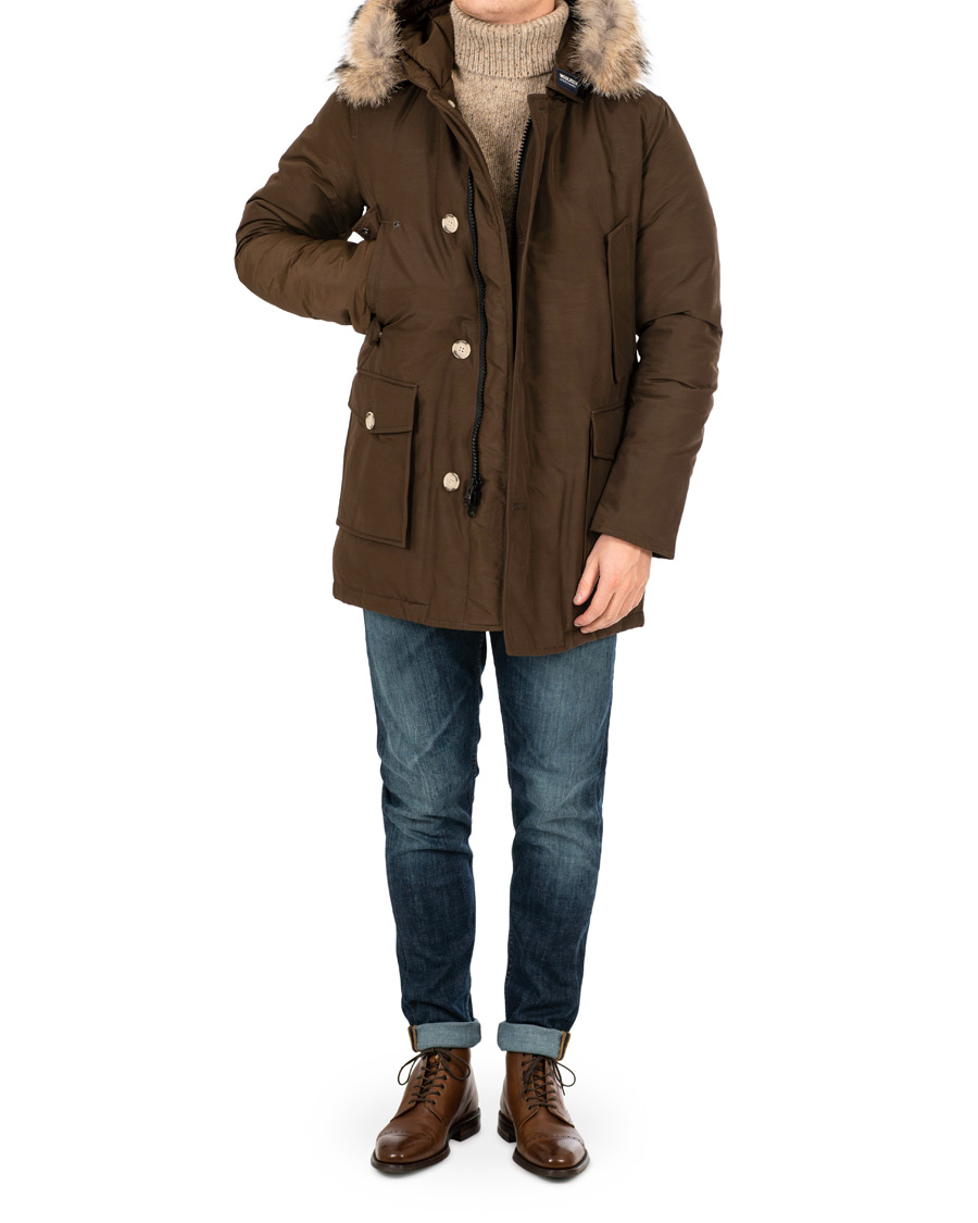 Homme | Manteaux Et Vestes | Woolrich | Arctic Parka DF Stone Brown
