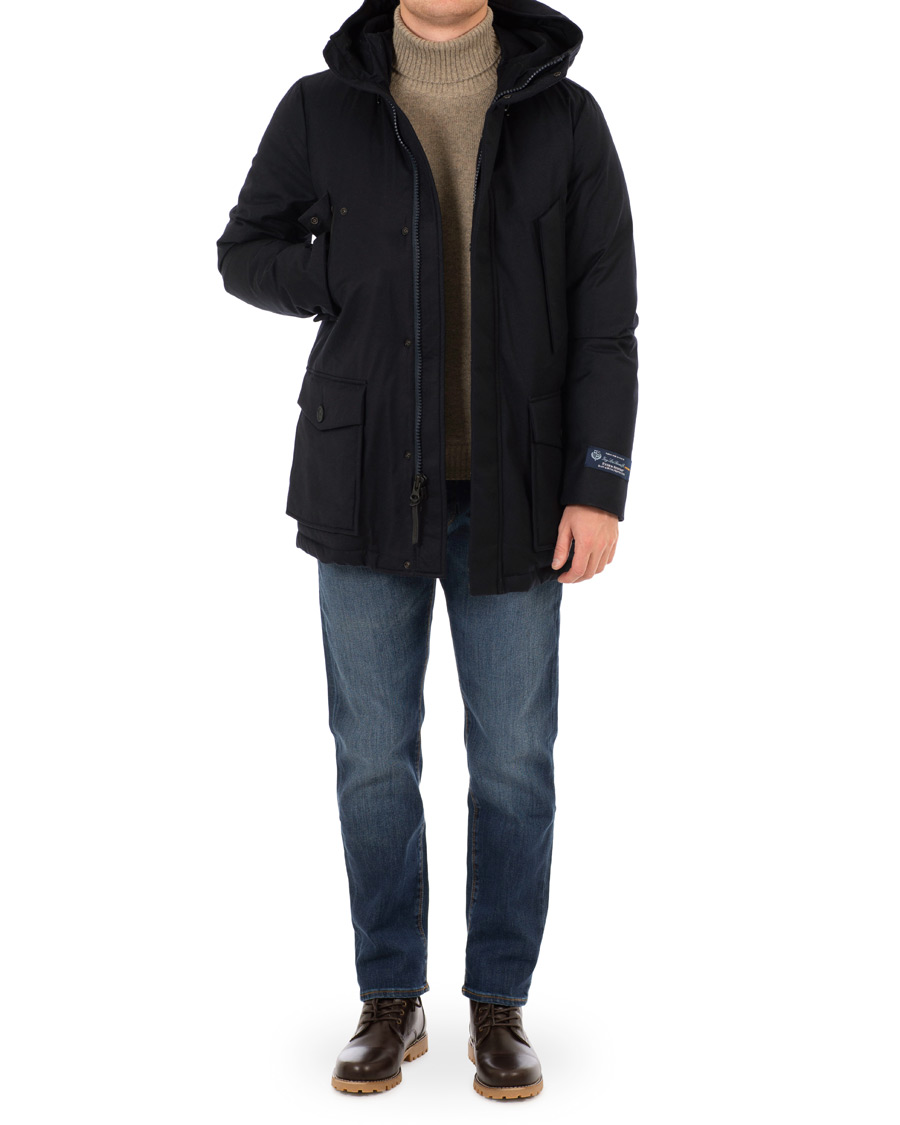 Homme | Manteaux Et Vestes | Woolrich | Loro Piana Mountain Parka Navy