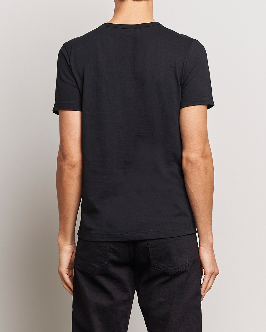 Homme | T-shirts | Merz b. Schwanen | 1950s Classic Loopwheeled T-shirt Black