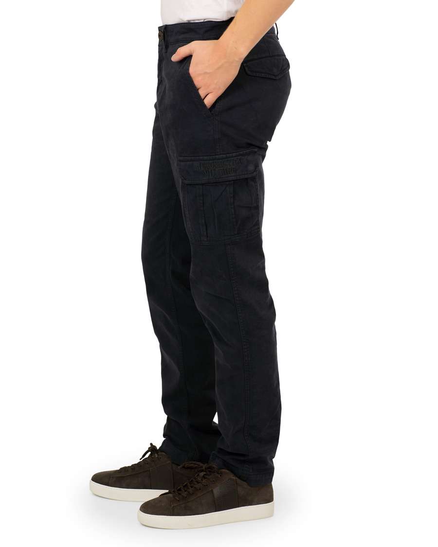 Homme | Pantalons | Aeronautica Militare | PA1255 Cargo Trousers Navy