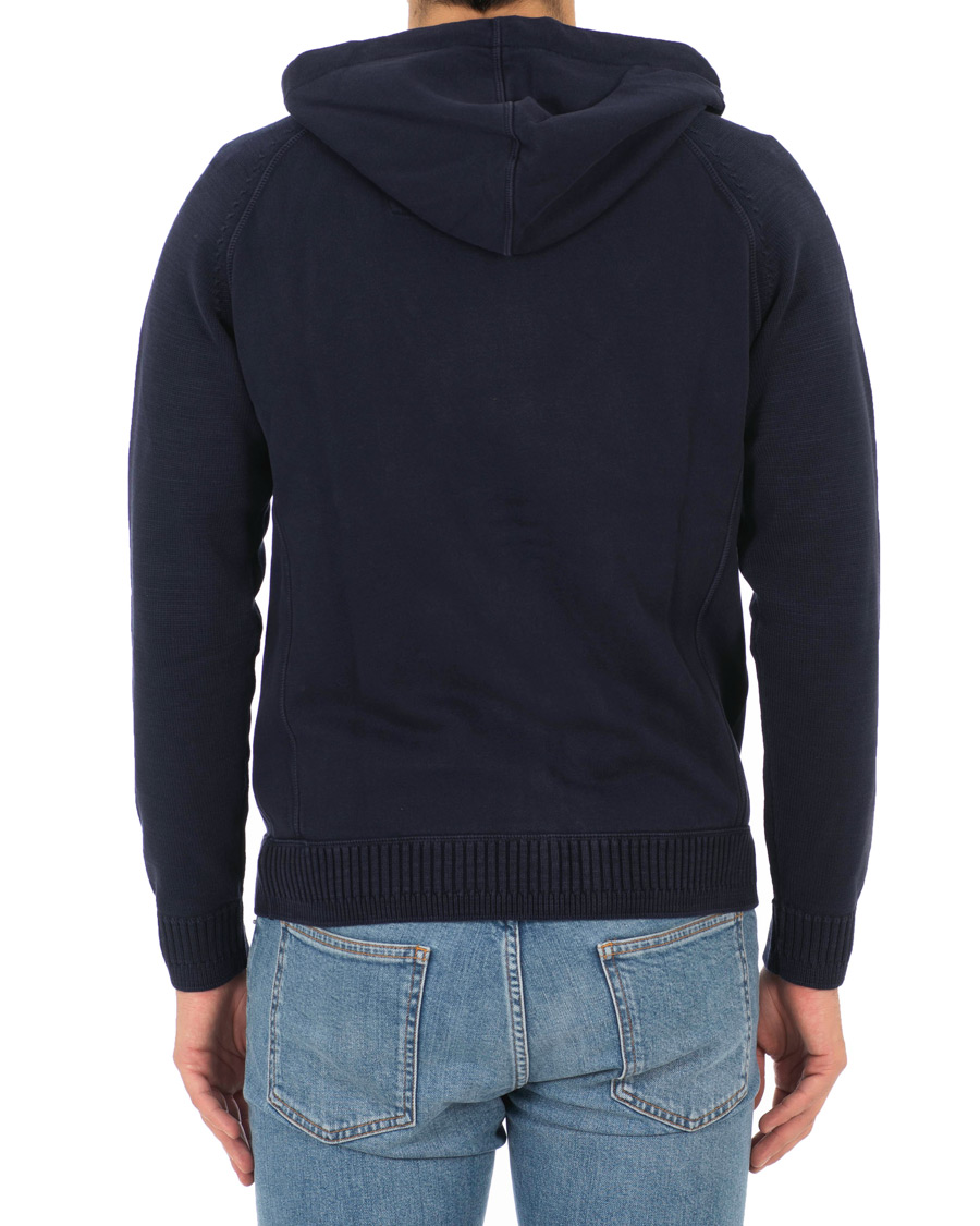 Homme | Pulls Et Tricots | Aeronautica Militare | AF348 Full Zip Hoodie Navy