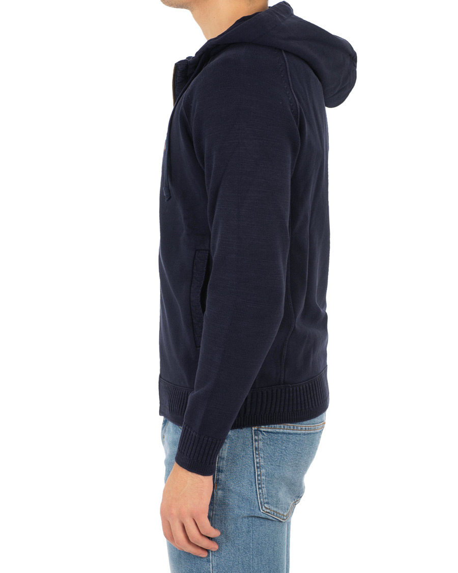 Homme | Pulls Et Tricots | Aeronautica Militare | AF348 Full Zip Hoodie Navy