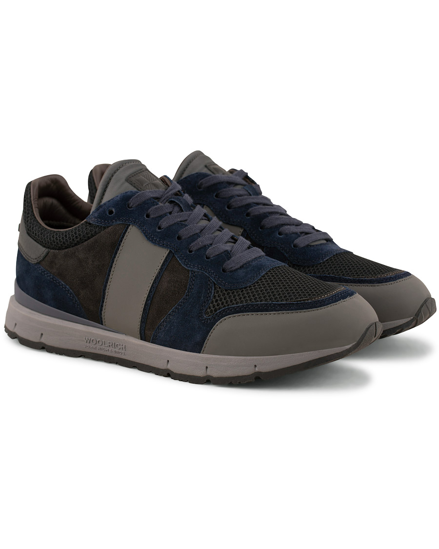 Homme | Woolrich Jogger Running Sneaker Ocean/Black | Woolrich | Jogger Running Sneaker Ocean/Black