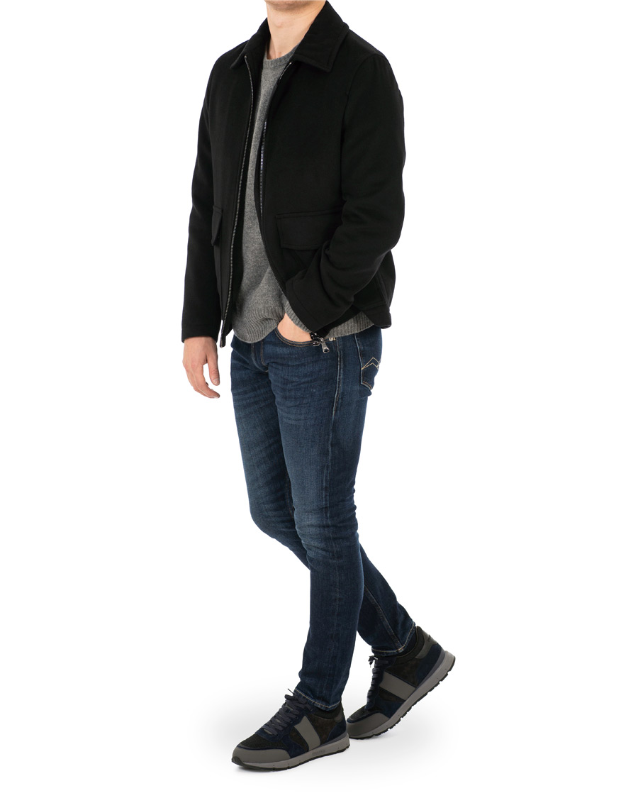 Homme | Woolrich Jogger Running Sneaker Ocean/Black | Woolrich | Jogger Running Sneaker Ocean/Black