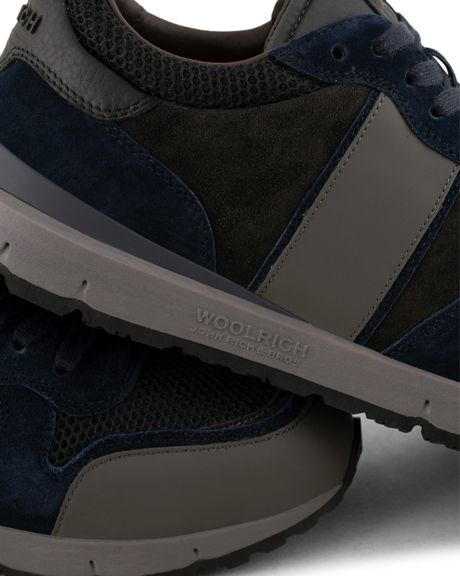 Homme | Woolrich Jogger Running Sneaker Ocean/Black | Woolrich | Jogger Running Sneaker Ocean/Black