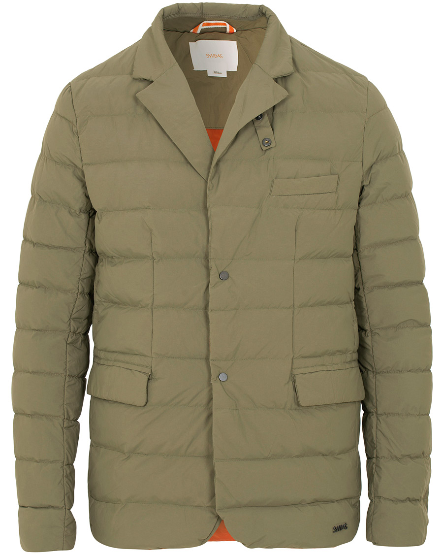 Homme | Manteaux Et Vestes | Swims | Motion Insulated Blazer Burnt Olive