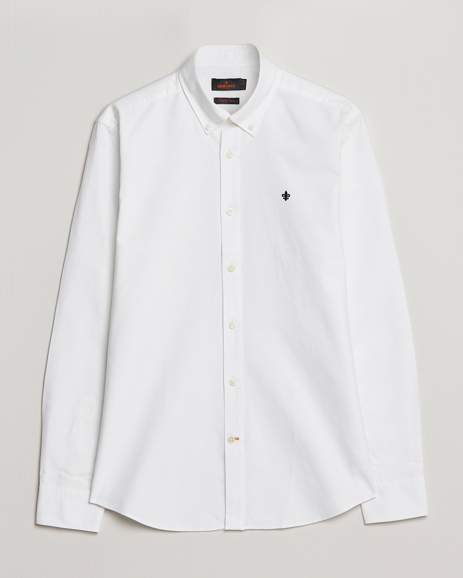 Homme | Chemises | Morris | Douglas Oxford Shirt White