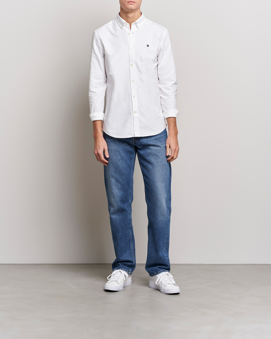 Homme | Chemises | Morris | Douglas Oxford Shirt White