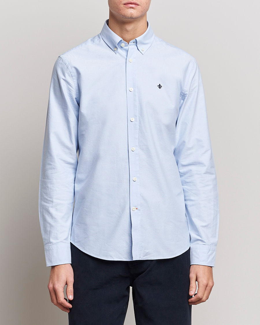 Homme | Chemises | Morris | Douglas Oxford Shirt Light Blue