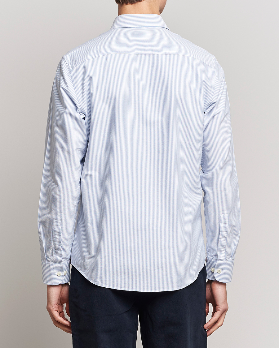 Homme | Chemises | Morris | Douglas Striped Oxford Light Blue