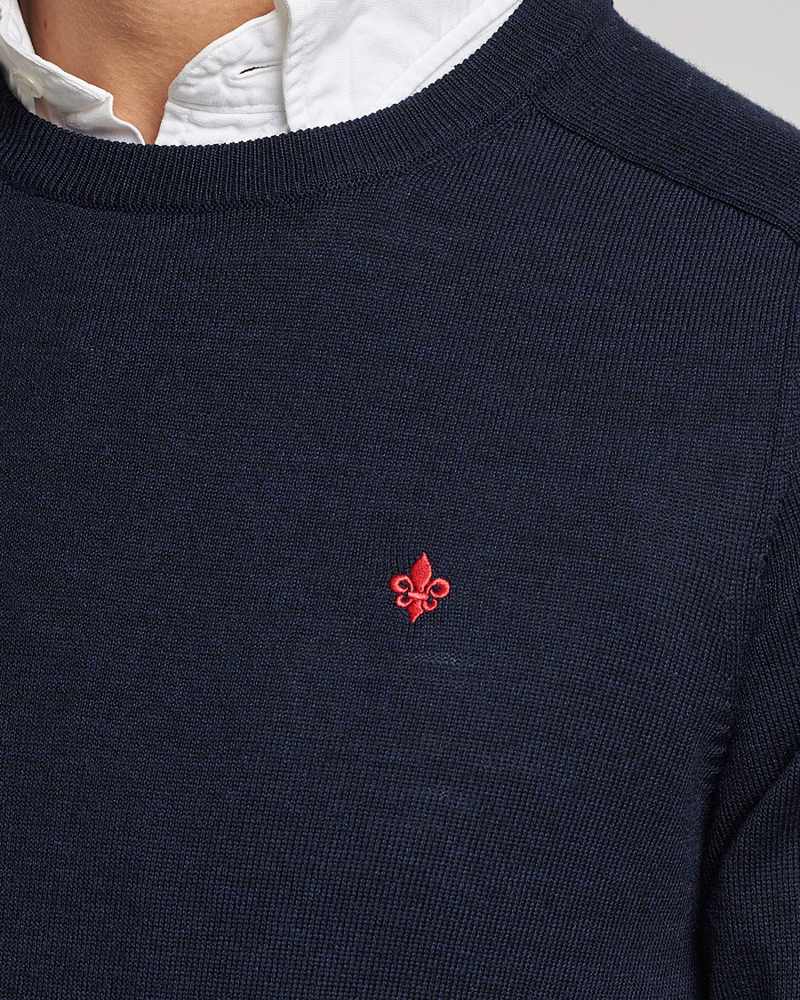 Homme | Pulls Et Tricots | Morris | Merino O-neck Navy