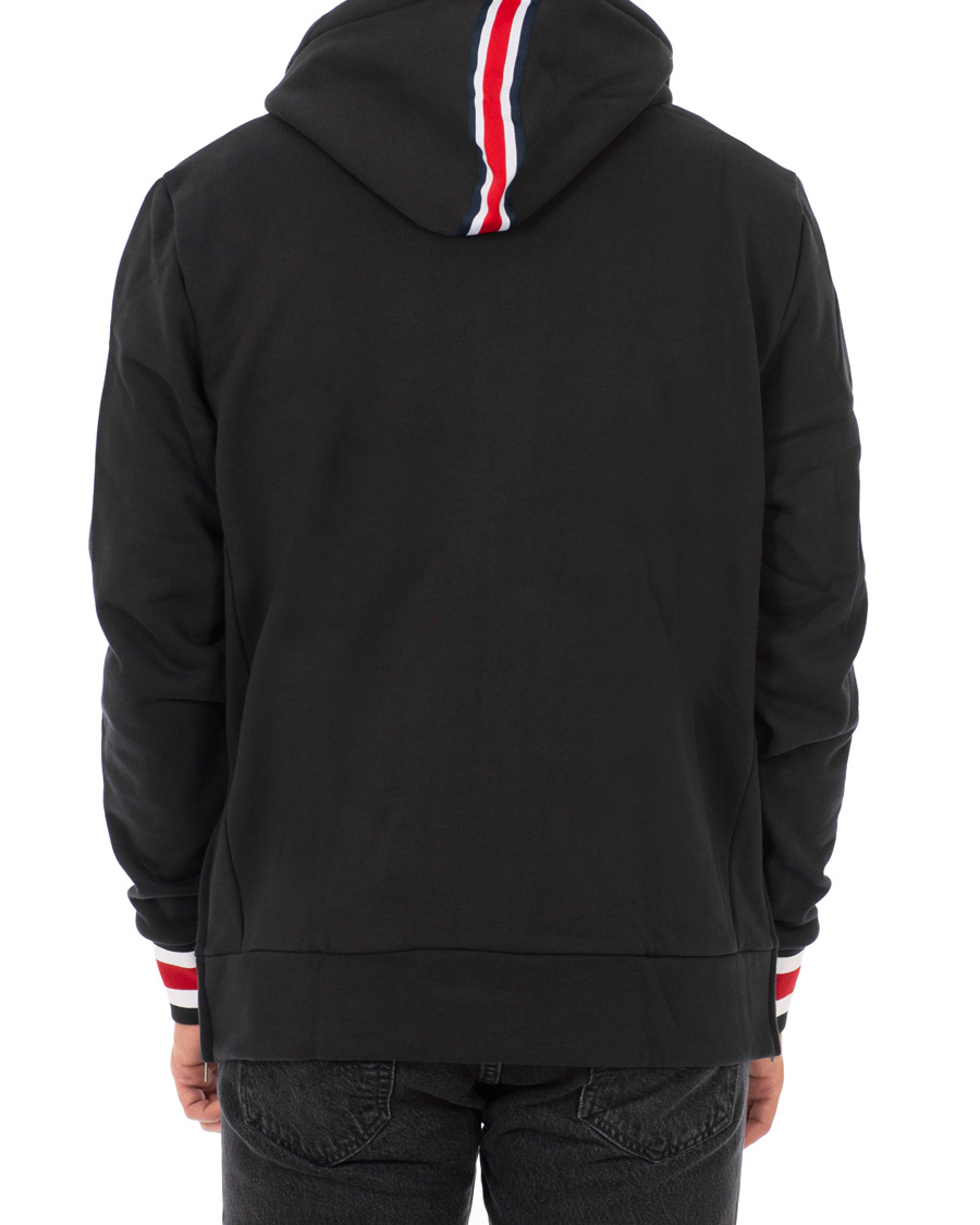 Homme | Pulls Et Tricots | Tommy Hilfiger | Lewis Hamilton Logo Zip Hoodie Jet Black
