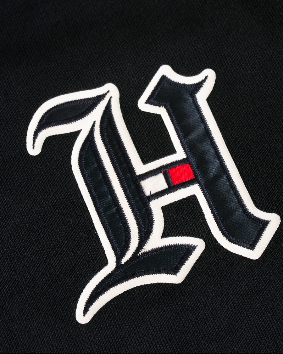 Homme | Pulls Et Tricots | Tommy Hilfiger | Lewis Hamilton Logo Zip Hoodie Jet Black