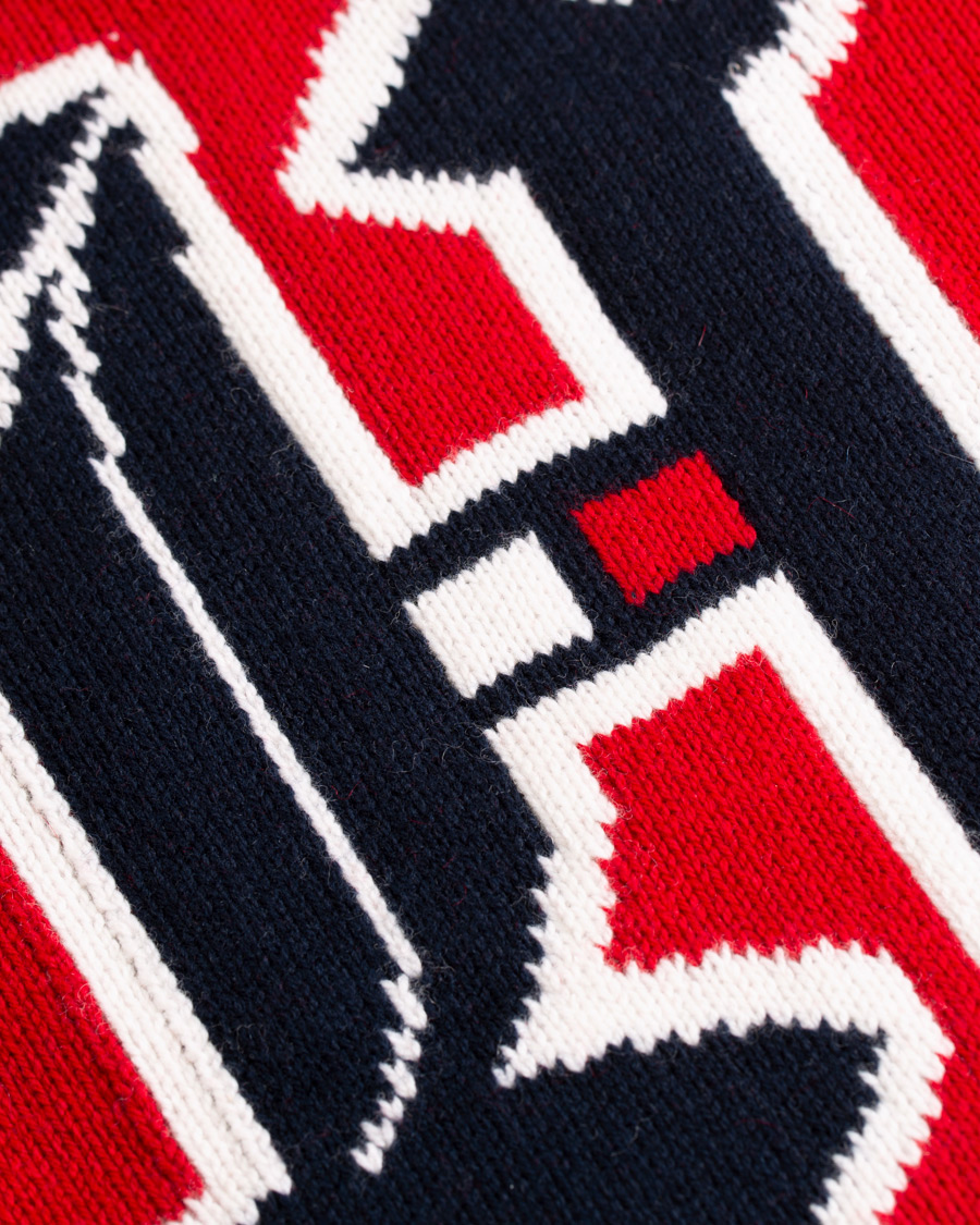 Homme | Pulls Et Tricots | Tommy Hilfiger | Lewis Hamilton Varsity Sweater Barbados Cherry