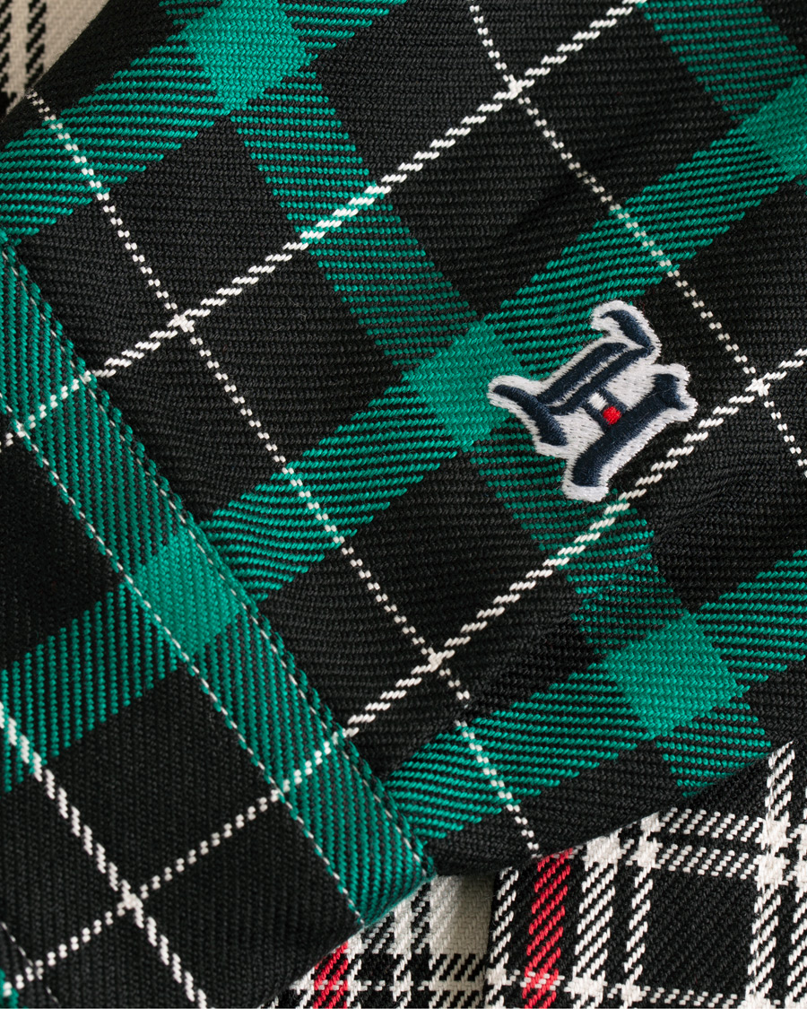 Homme | Pulls Et Tricots | Tommy Hilfiger | Lewis Hamilton Plaid Hoodie Shirt Barbados Cherry