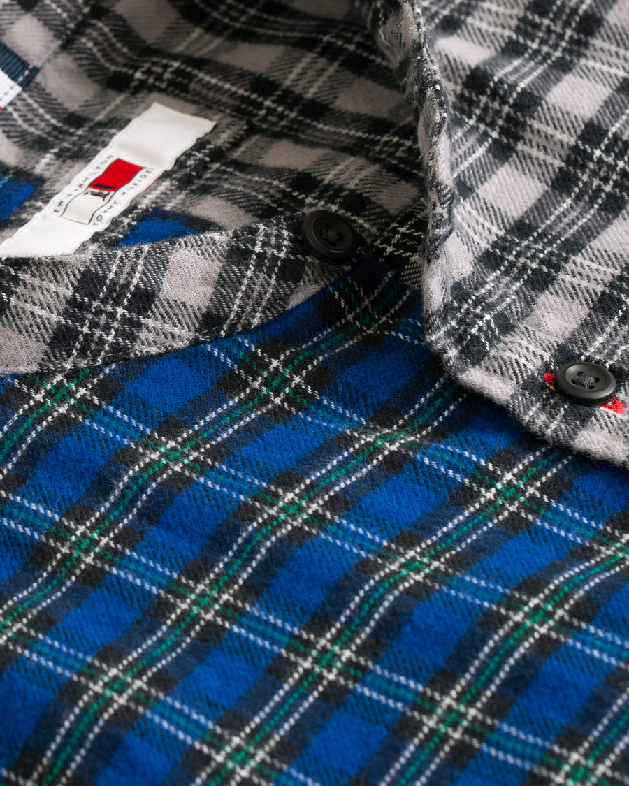Homme | Chemises | Tommy Hilfiger | Lewis Hamilton Check Shirt Sodalite Blue