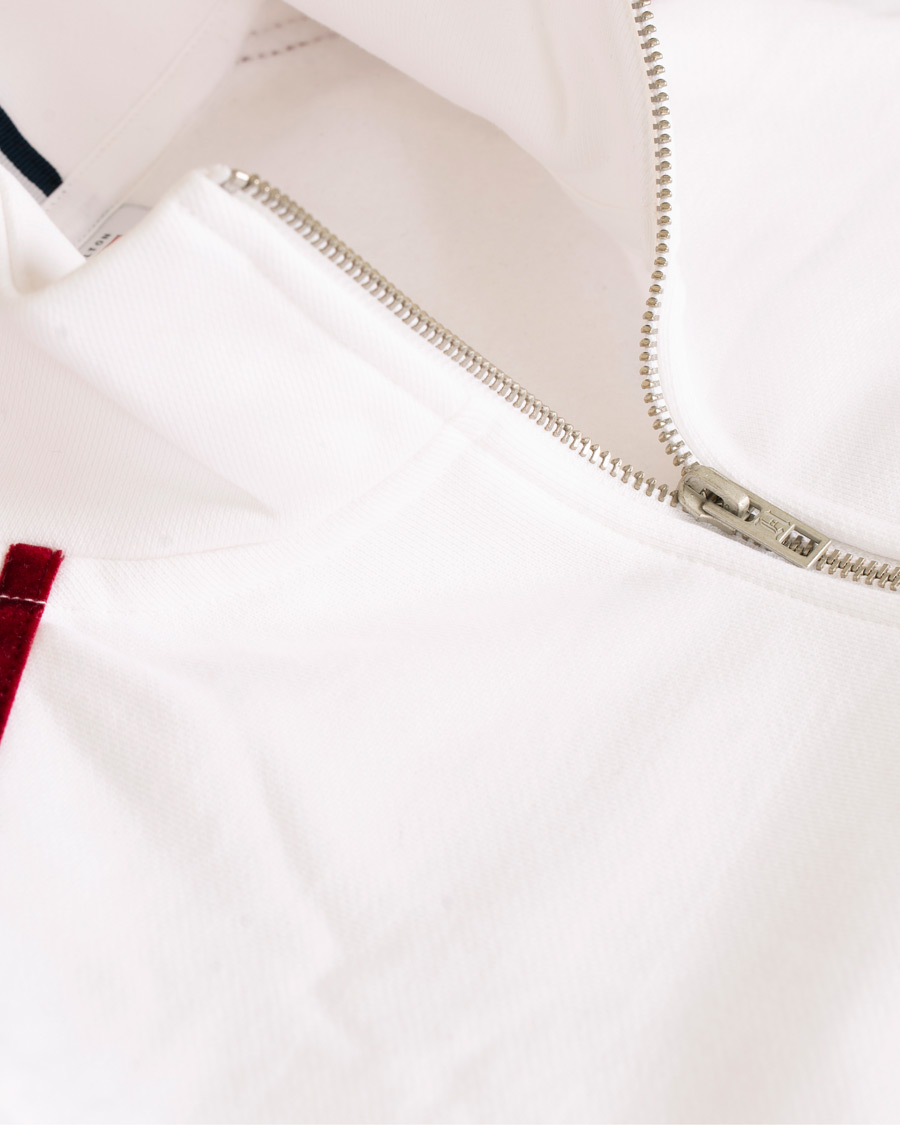 Homme | Pulls Et Tricots | Tommy Hilfiger | Lewis Hamilton Striped Track Jacket Bright White