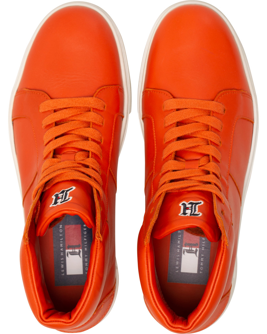Homme | Tommy Hilfiger Lewis Hamilton Hybrid High Top Orangeade | Tommy Hilfiger | Lewis Hamilton Hybrid High Top Orangeade