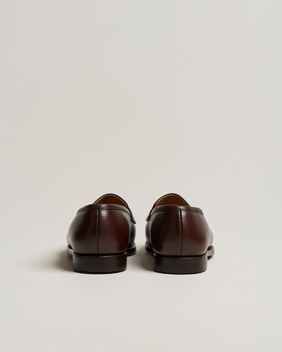 Homme | Loafers | Crockett & Jones | Boston City Sole Dark Brown Calf