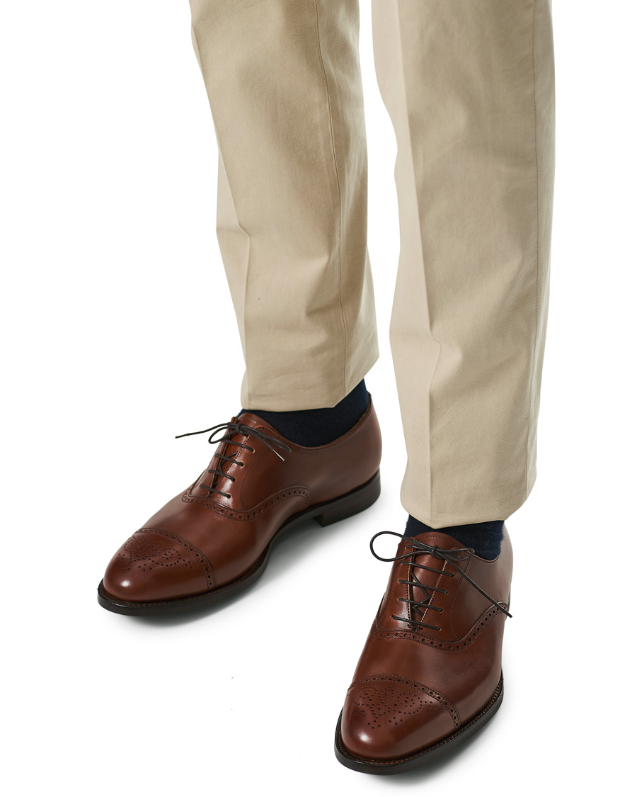 Homme | Crockett & Jones Hatton Brogue City Sole Burnished Calf | Crockett & Jones | Hatton Brogue City Sole Burnished Calf