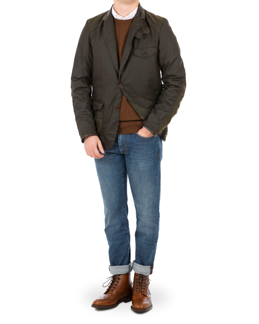 Homme | Loake 1880 Wolf Mahogany Grain Calf | Loake 1880 | Wolf Mahogany Grain Calf