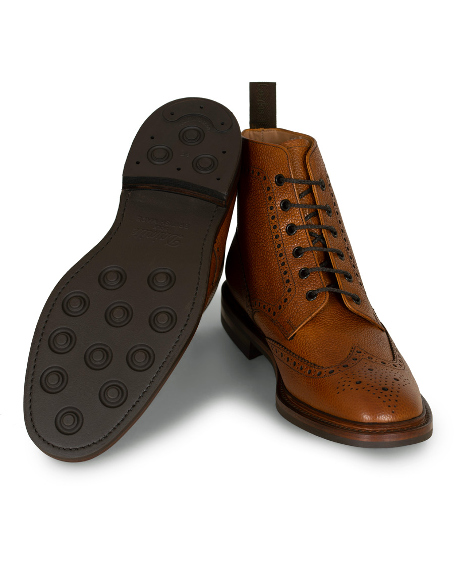 Homme | Loake 1880 Wolf Mahogany Grain Calf | Loake 1880 | Wolf Mahogany Grain Calf