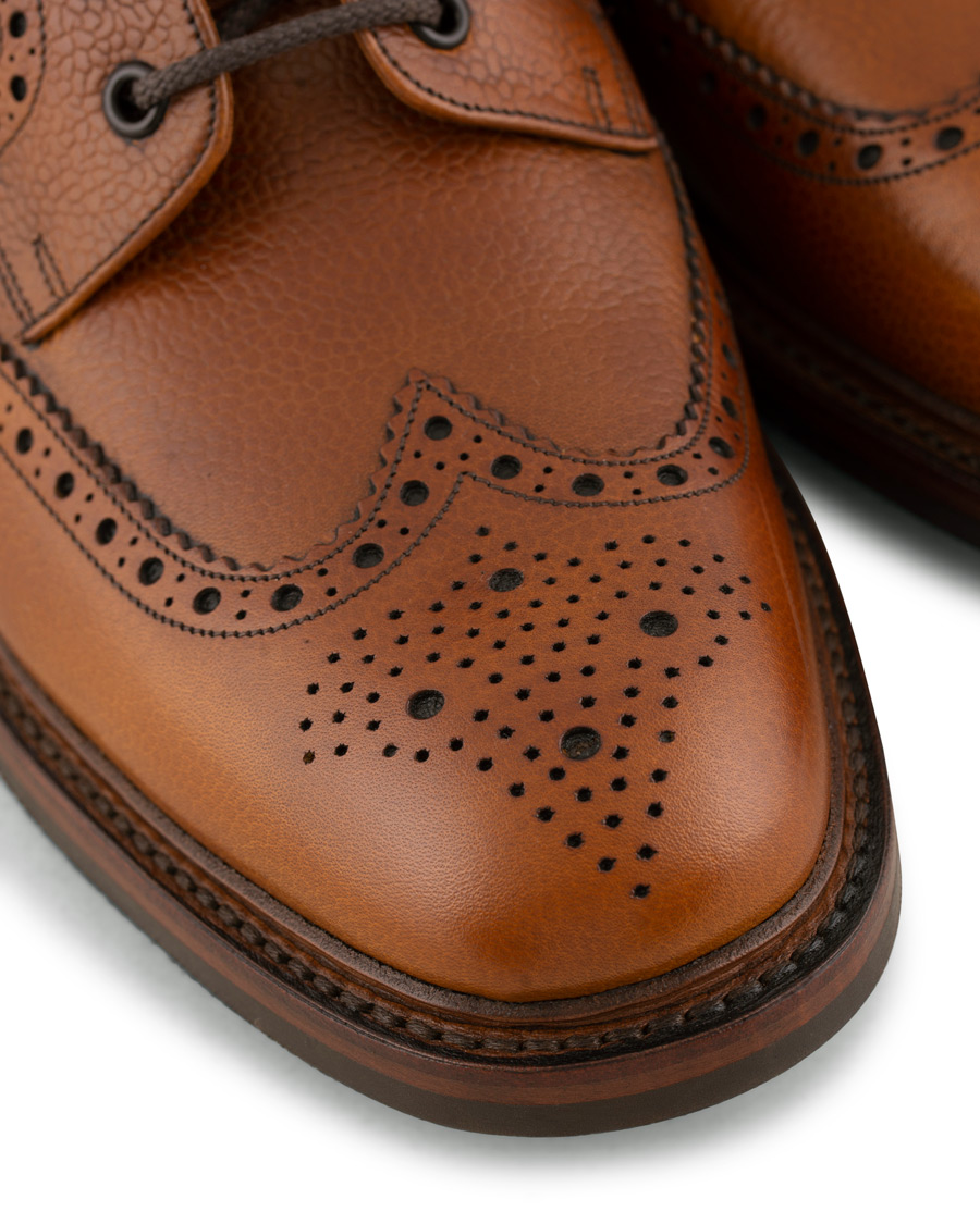 Homme | Loake 1880 Wolf Mahogany Grain Calf | Loake 1880 | Wolf Mahogany Grain Calf