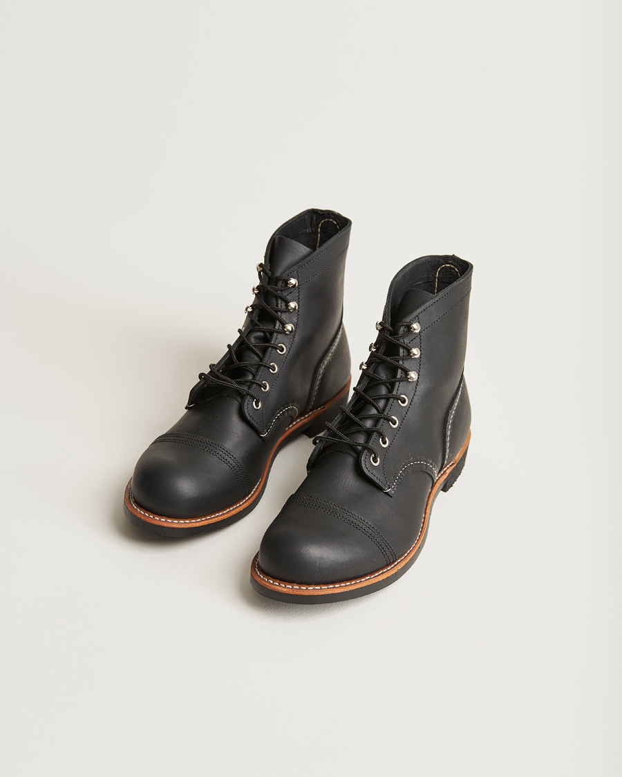 Homme | Bottes À Lacets | Red Wing Shoes | Iron Ranger Boot Black Harness