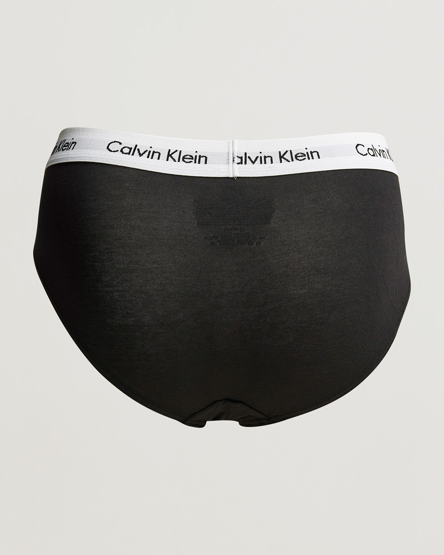 Homme |  | Calvin Klein | Cotton Stretch Hip Breif 3-Pack Black/White/Grey