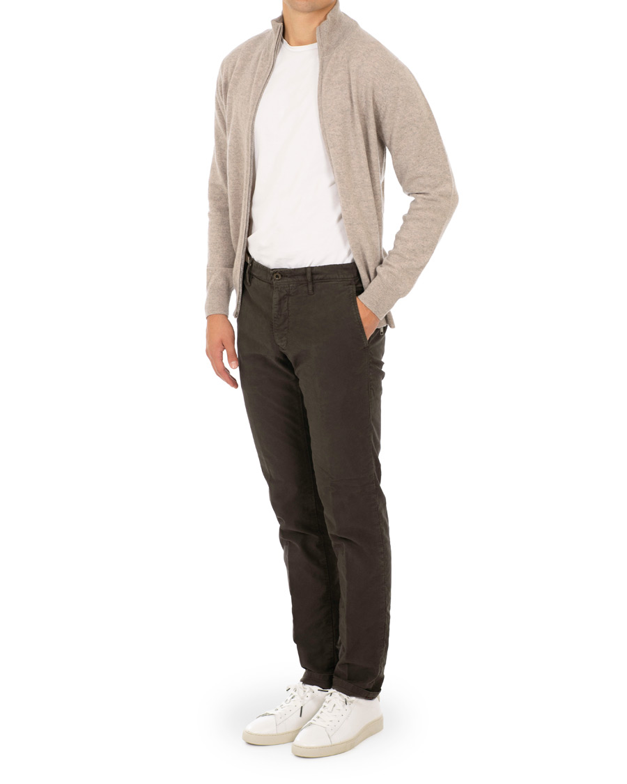 Homme | Pulls Et Tricots | Soft Goat | Cashmere Full-zip Light Taupe