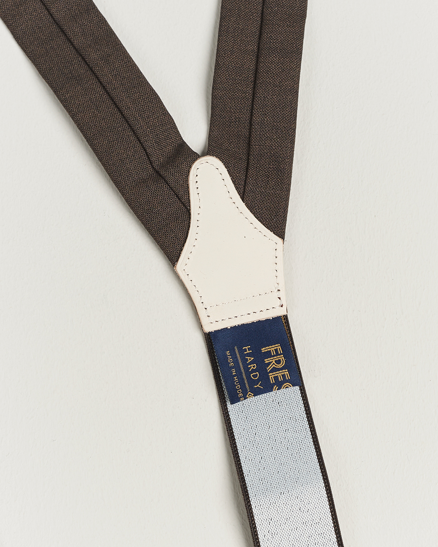 Homme | Albert Thurston Fresco Braces 38mm Brown | Albert Thurston | Fresco Braces 38mm Brown