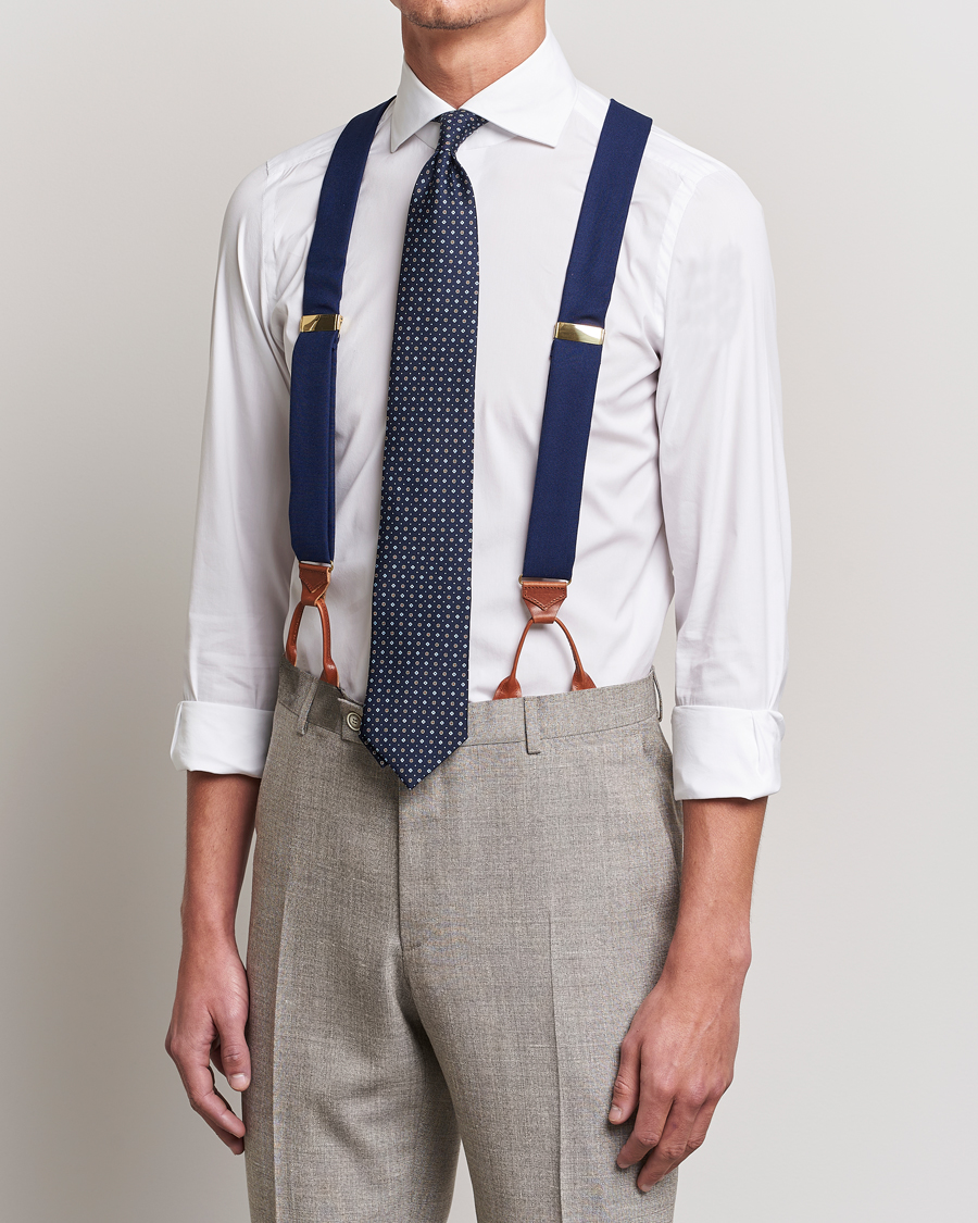 Homme | Albert Thurston Fresco Braces 38mm Royal Blue | Albert Thurston | Fresco Braces 38mm Royal Blue