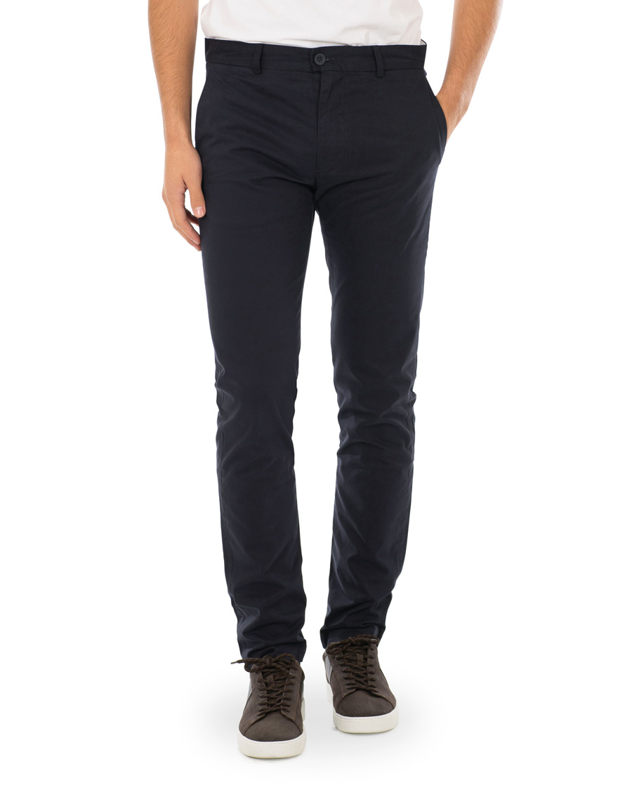 Homme | Pantalons | A Day's March | Slim Chinos Navy