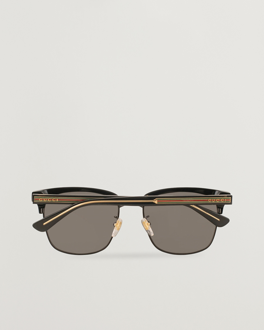 Homme | Lunettes De Soleil | Gucci | GG0382S Sunglasses Black/Grey