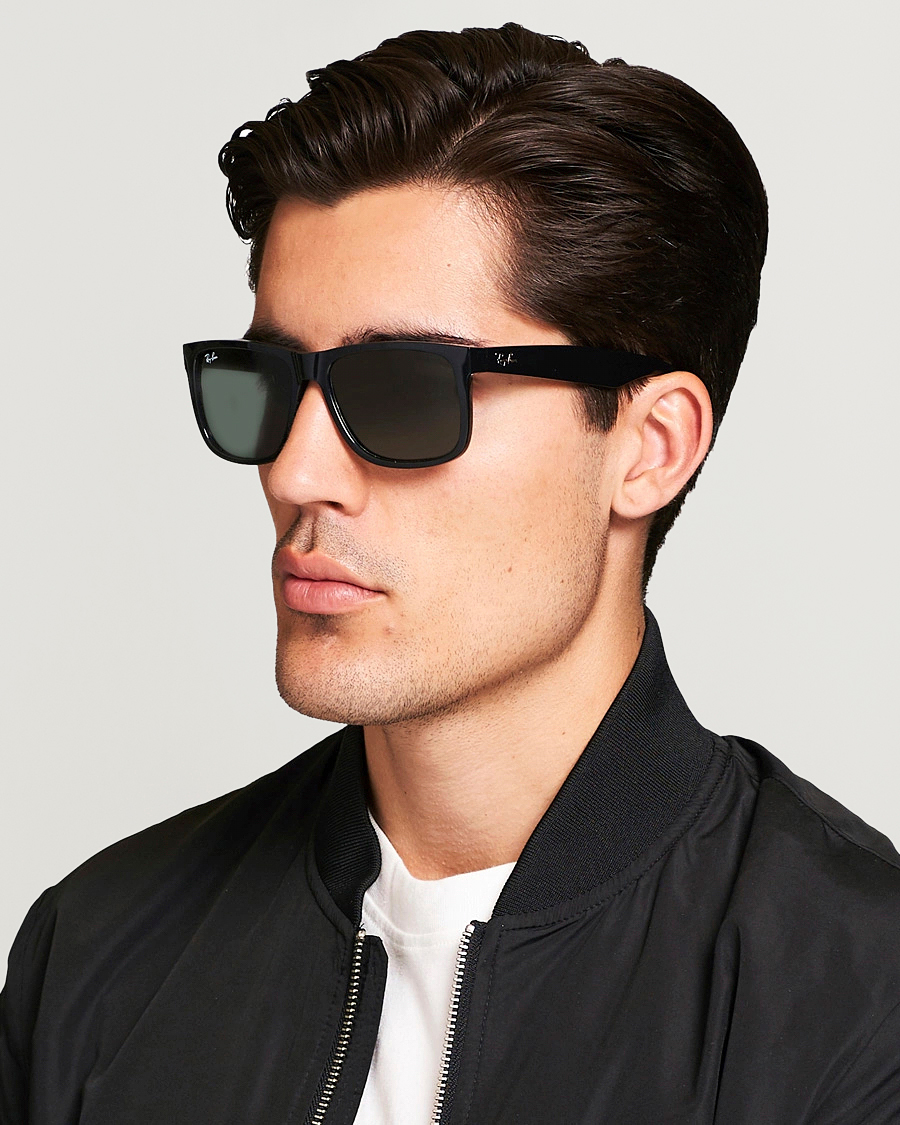 Homme |  | Ray-Ban | 0RB4165 Justin Sunglasses Black