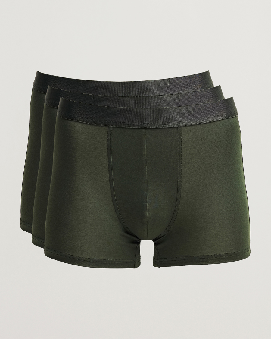 Homme | Sous-Vêtements Et Chaussettes | CDLP | 3-Pack Boxer Briefs Army Green