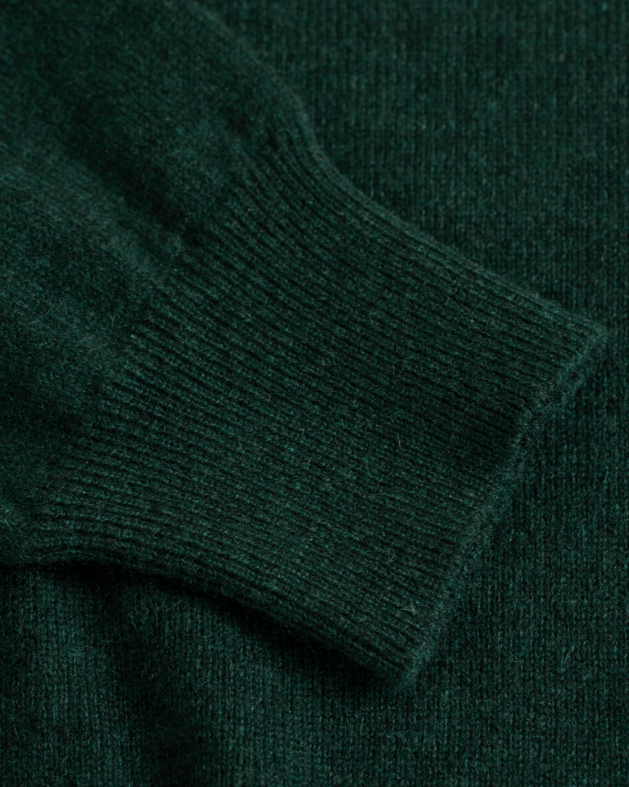 Homme | Pulls Et Tricots | Piacenza Cashmere | Cashmere Crew Neck Sweater Racing Green