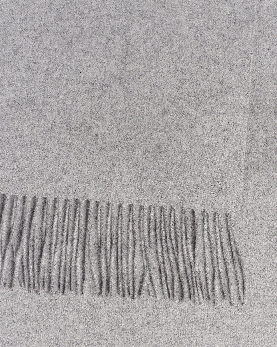 Homme | Piacenza Cashmere Cashmere Scarf Light Grey | Piacenza Cashmere | Cashmere Scarf Light Grey