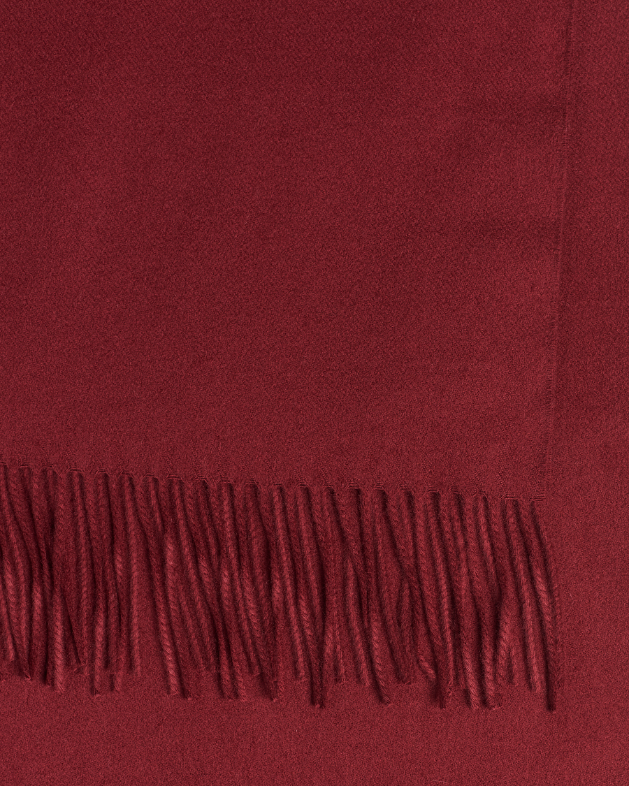 Homme | Écharpes | Piacenza Cashmere | Cashmere Scarf Burgundy
