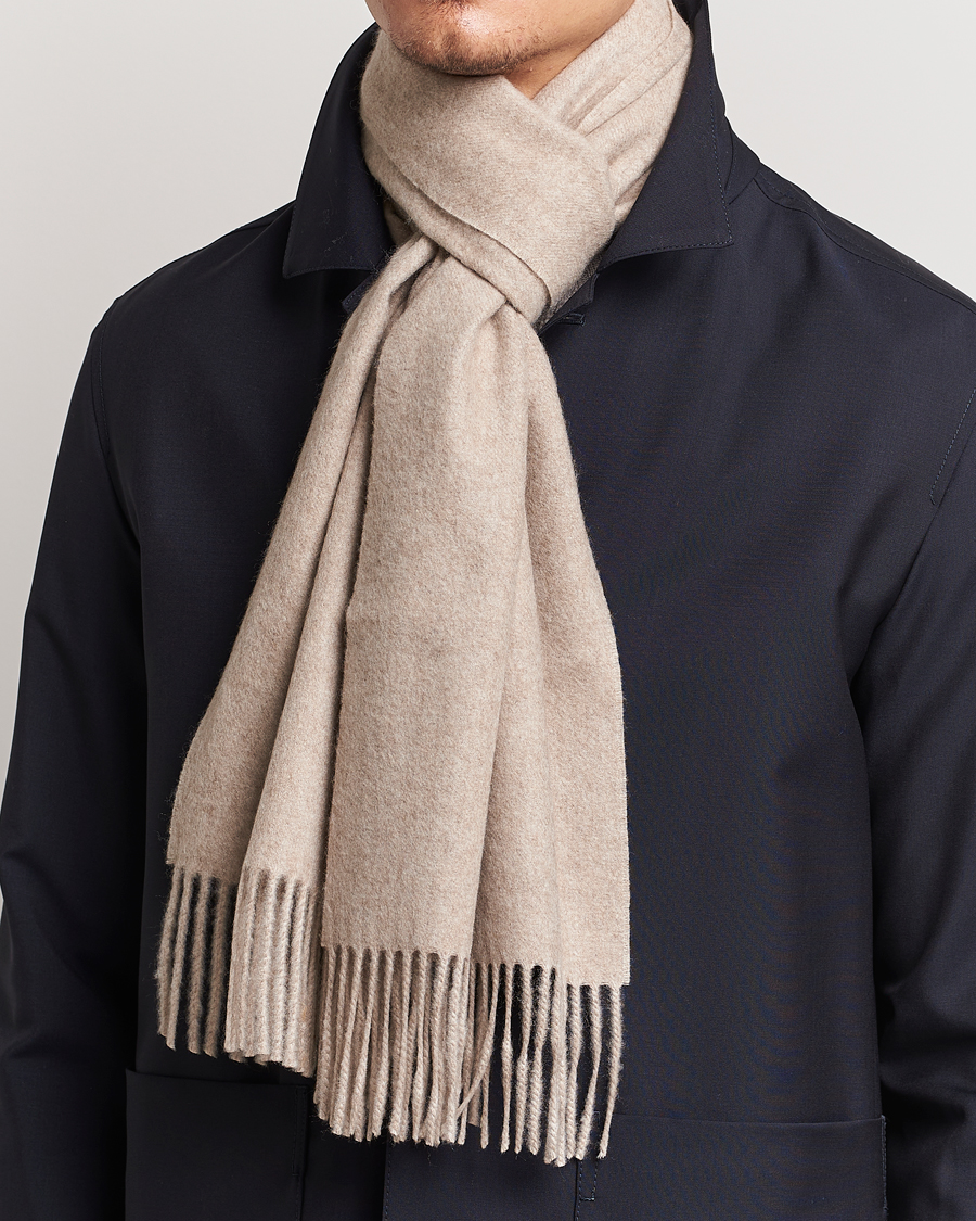 Homme | Sections | Piacenza Cashmere | Cashmere Scarf Light Beige
