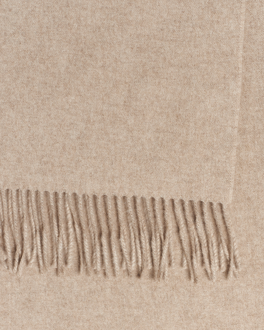 Homme | Piacenza Cashmere Cashmere Scarf Light Beige | Piacenza Cashmere | Cashmere Scarf Light Beige